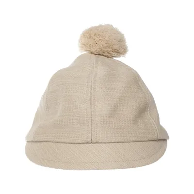 Pompon muts (Beige) van Costo