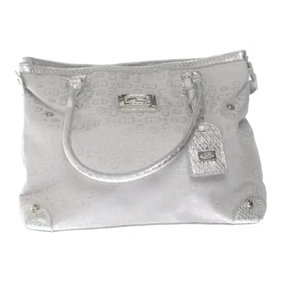 Handbag (Gray, Silver) from Gussaci