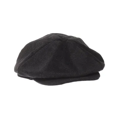 Flat cap (Gray) from Maya Maya Viscose, Wool