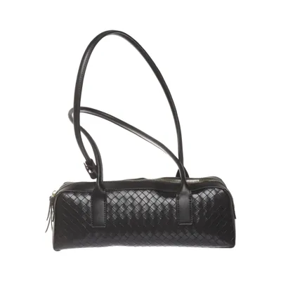 Skuldertaske (Sort) fra Glitter Polyester, Polyurethan