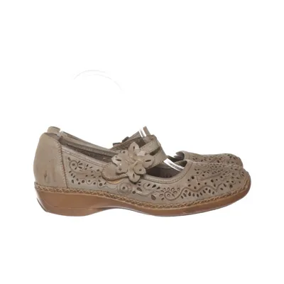 Walking shoes (Beige) from Rieker Leather