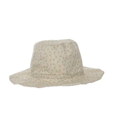 Buckethatt (Beige, Grön) från Filibabba Ekologisk bomull