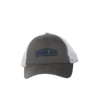 Trucker pet (Grijs, Wit) van Panama Jack Katoen, Polyester