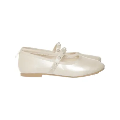Ballet flats (White) from H&M