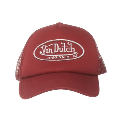 Casquette de camionneur (Rouge) de Von Dutch Polyester