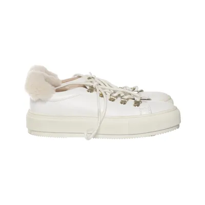 Sneakers (Wit) van Philip Hog Leer, Wol