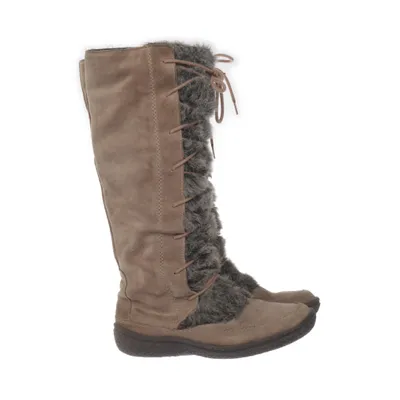 Stövlar (Beige) Mocka