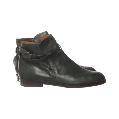 Ankle boots (Green) from Footlight