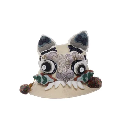Bøllehat (Beige, Flerfarvet) fra Ou Dian Jin Rui