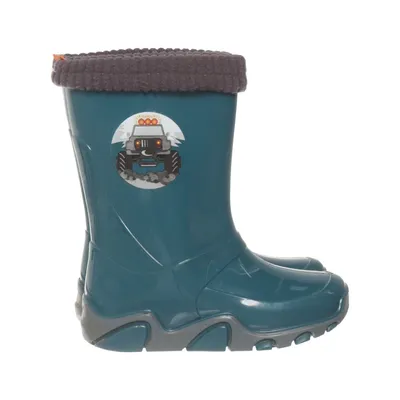 Rubber boots (Blue, Gray) from Demar Leather