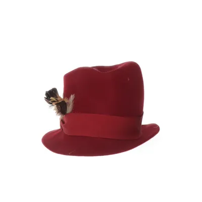 Top hat (Red) from Collezione Alessandro Wool