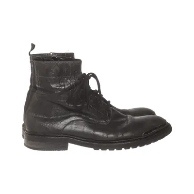 Laced boots (How Stud-Ly) from Kenneth Cole Leather