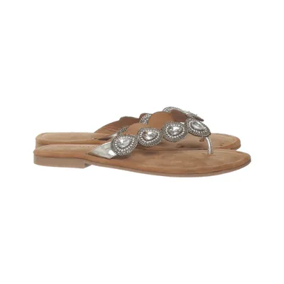 Tongs (Marron) de Lazamani Cuir