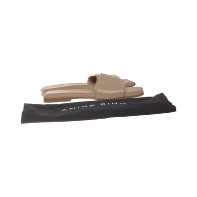 Pantoletten (Beige) von Anine Bing