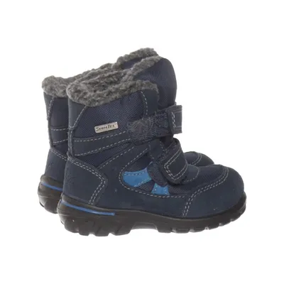 Laced boots (Blue) from Skofus Polyester