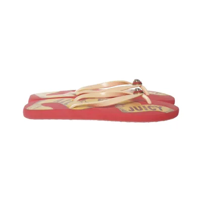 Flip-flops (Red, Yellow) from Juicy Couture Polyurethane