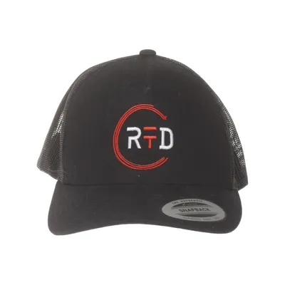 Casquette de camionneur (Noir) de Yupoong Coton, Polyester