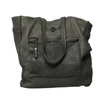 Umhängetasche (Shopping Bag Bis Stamp) von Zadig & Voltaire Baumwolle, Leder