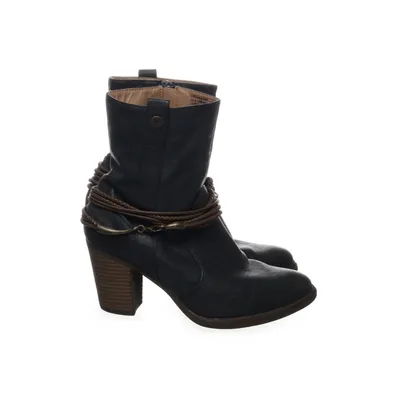 Heeled boots (Blue, Brown) from Cityline