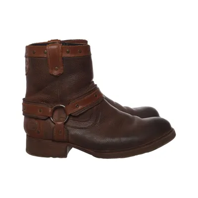 Motorradschuhe (Braun) von Rock Rebel