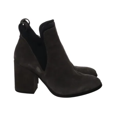 Heeled boots (Gray) from Peperosa Suede