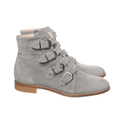 Ankle boots (Gray) from Pertini Leather