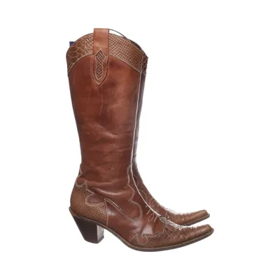 Cowboystøvler (Brun) fra Vera Gomma
