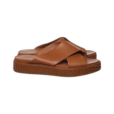 Slip-ins (Brown) from What For Leather