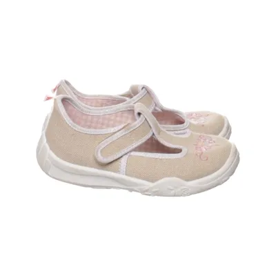 Gymnastikskor (Beige, Rosa) från Elefanten Skinn