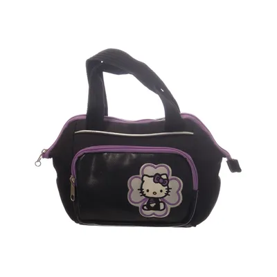 Handbag (Black, Purple, Multicolored) from Hello Kitty by Sanrio