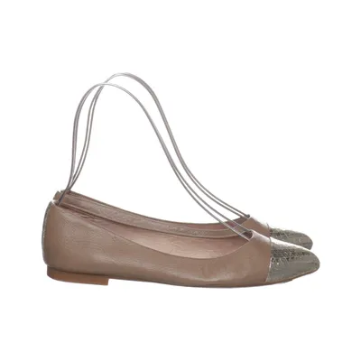 Ballerinasko (Beige, Sølv) fra Unisa
