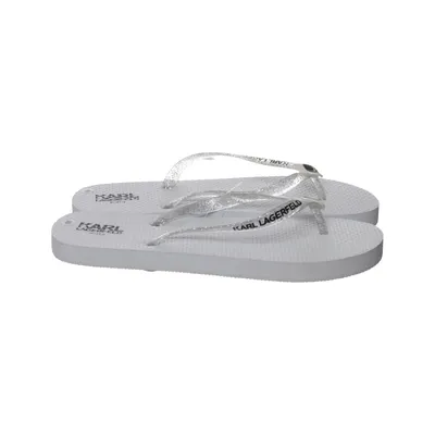 Flip-flops (White, Silver) from Karl Lagerfeld Kids