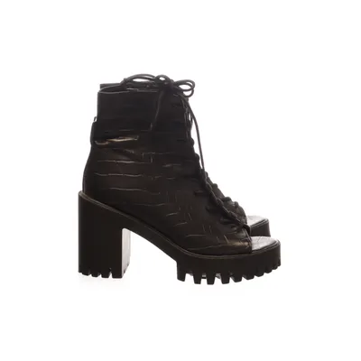 Bottes à talons (Noir) de Public Desire