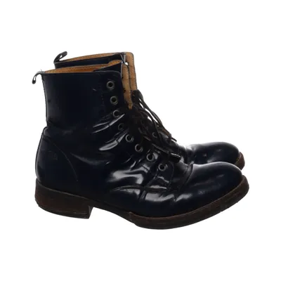 Laced boots (Blue) from Brako