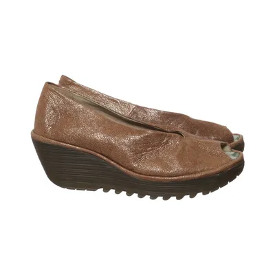 Keilschuhe (Gold) von Fly London