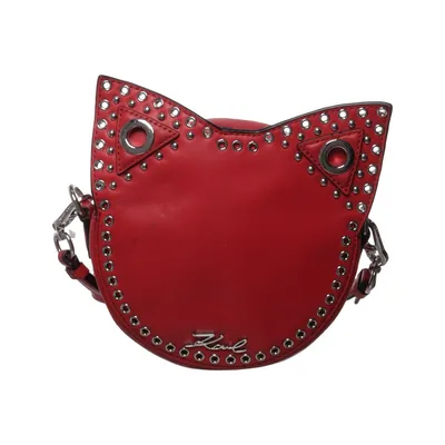 Umhängetasche (Rot) von Karl Lagerfeld Leder