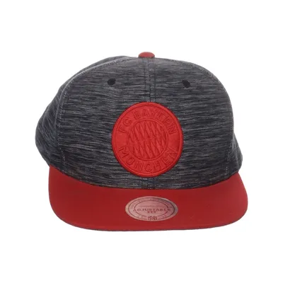 Baseballkeps (Grå, Röd) från Mitchell & Ness Akryl, Polyuretan
