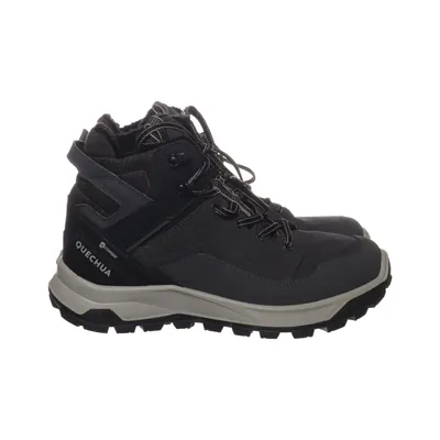 Hoge wandelschoenen (Shoes SH500 X-Warm Mid M Grey) van Decathlon