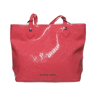 Handbag (Red) from Armani Jeans Cotton, Polyester