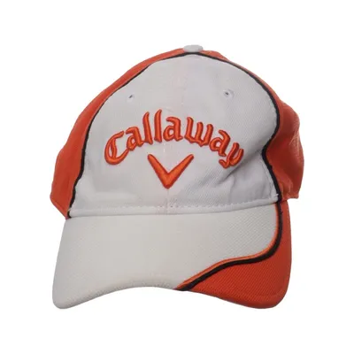 Baseball-Mütze (Orange, Weiß) von New Era Elasthan, Polyester