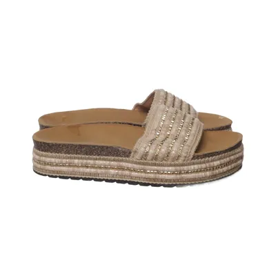 Mules (Beige) de Renda