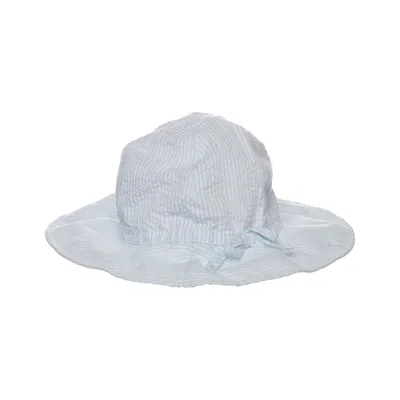 Chapeau de soleil (Bleu, Blanc) de H&M Coton, Polyester