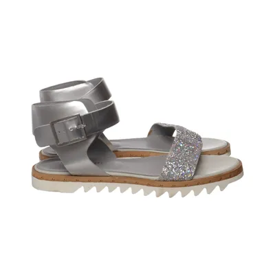 Sandals (Silver) from Maripe Leather