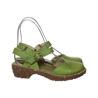 Sandals (Green) from El Naturalista Leather