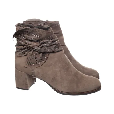 Heeled boots (Brown) from Maripe
