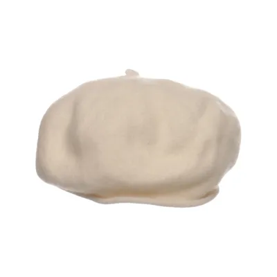 Baret (Beige) van Maglia Angora, Polyamide, Wol