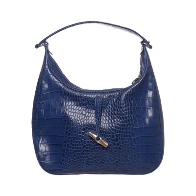 Handbag (Roseau Hobo Vintage 90s-00s) from Longchamp Leather