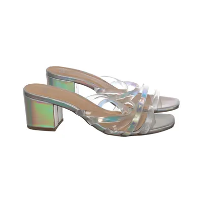 Mules (Silver, Multicolored) from SPM