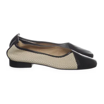 Ballerina's (Zwart, Beige) van Brunate Leer