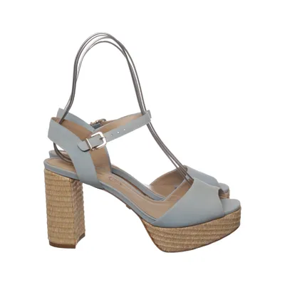 High heel sandals (Blue) from Buffalo London Leather